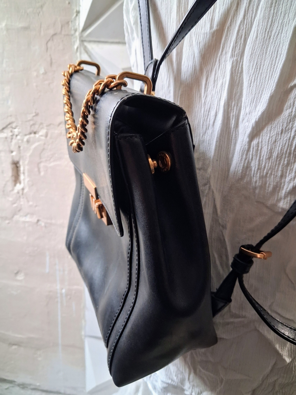 Michael Kors Mindy Medium Flap Backpack - Picture 2 of 5